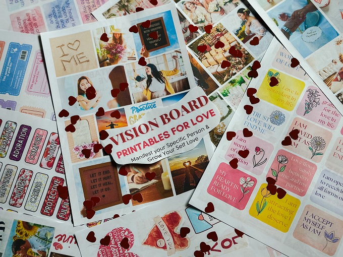 CELEBRATE GALENTINES WITH A SELF LOVE VISION BOARD
